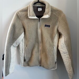Patagonia Cream Sherpa Jacket
